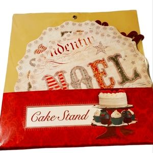 Holiday Christmas Cake Stand
